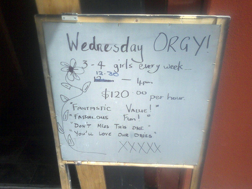Wednesday Orgy